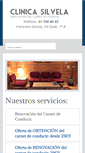 Mobile Screenshot of clinicasilvela.com